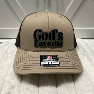 God’s Favorite laser engraved Richardson trucker hat.